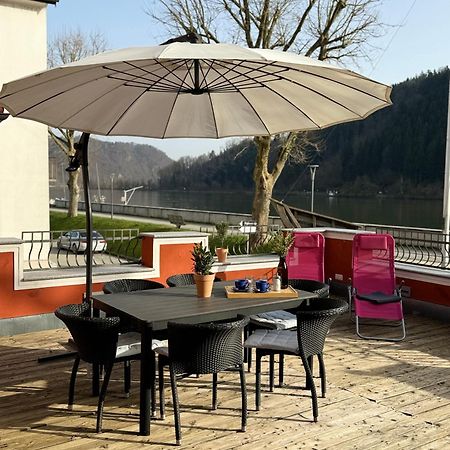 Terrassenwohnung Mit Donaublick Obernzell Exteriör bild