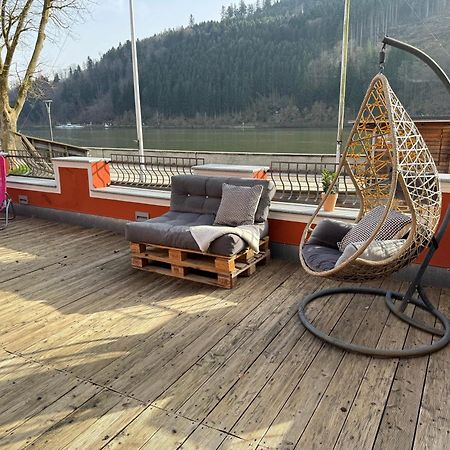 Terrassenwohnung Mit Donaublick Obernzell Exteriör bild