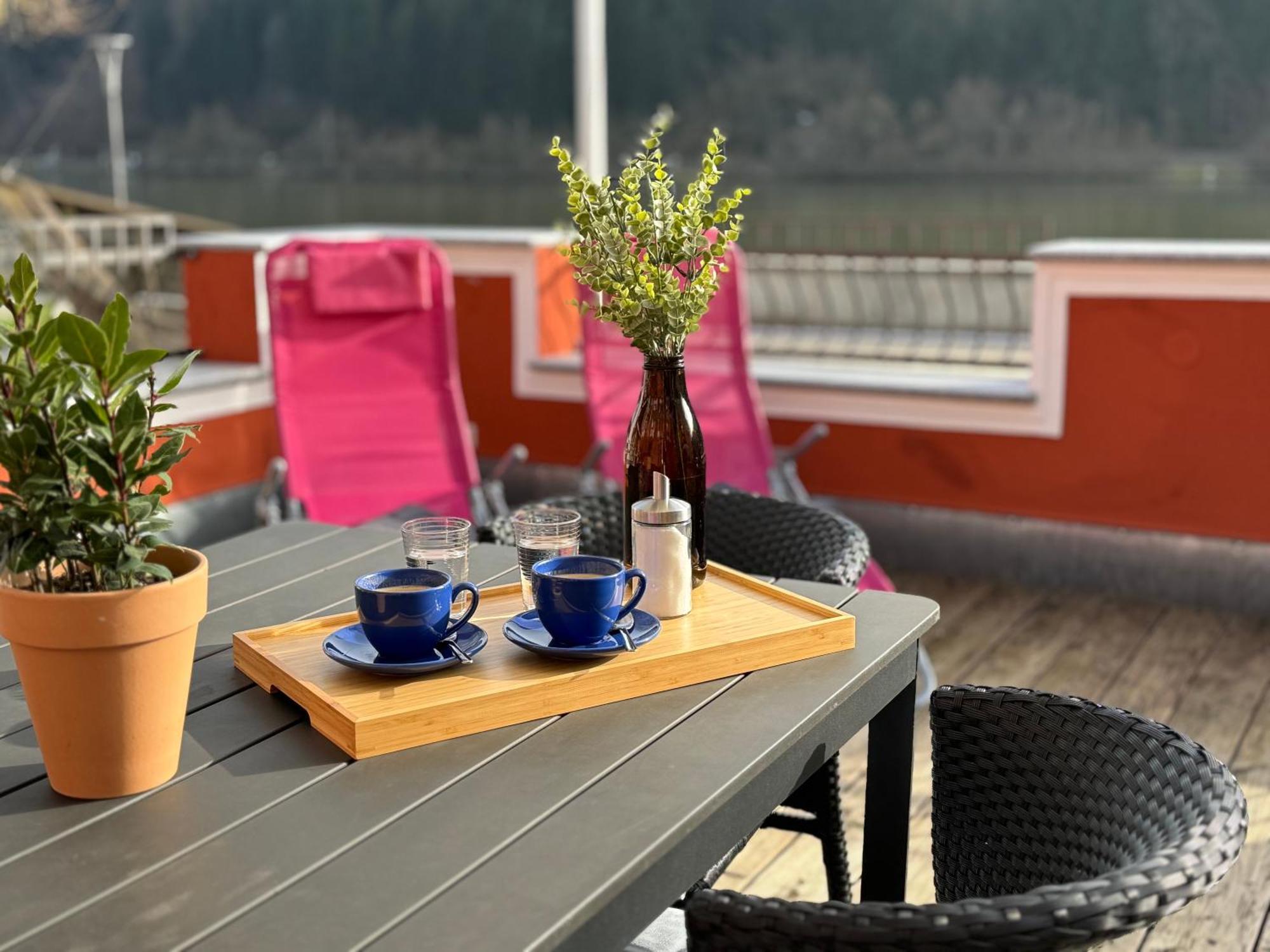 Terrassenwohnung Mit Donaublick Obernzell Exteriör bild